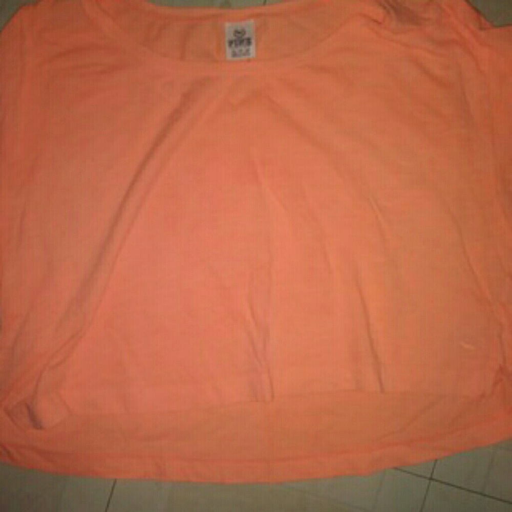 Pink Vs Orange crop top